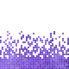 abstract vector square pixel mosaic background
