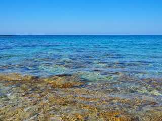 Blue sea Clear reef
