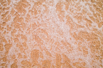 Foamy sea water close up texture