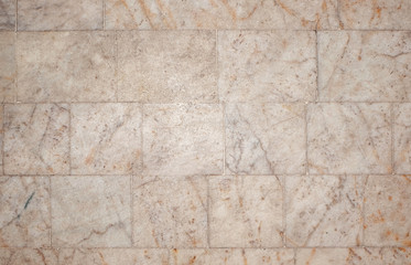 Marble tiled floor