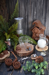 coffee time in the wood