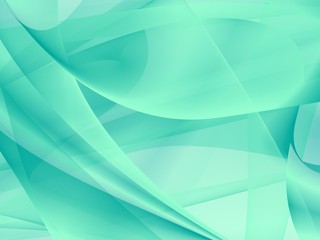     Abstract green wave background 