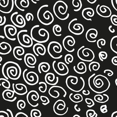 Abstract hand drawn pattern