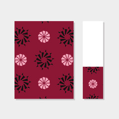 Cover and bookmark in Arabic style