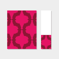 Cover and bookmark in Arabic style