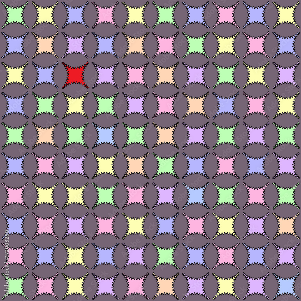 Poster seamless texture vector pattern made of geometric squares.geometric repeating square ornament. ideas