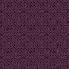Illustration of brick wall background vector. Seamless violet pattern of blocks.