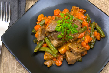 sauté de porc printanier
