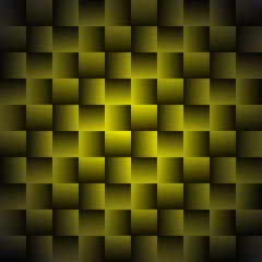 Yellow Geometric Background with Squares - Abstract Wallpaper
