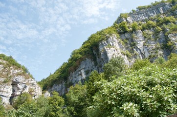 Saint-Christophe's caves, Savoie department, Auvergne-Rh&ocirc;ne-Alpes region in France