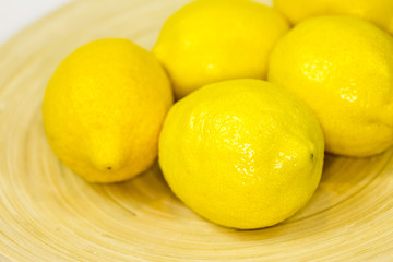 Lemon in a bowl