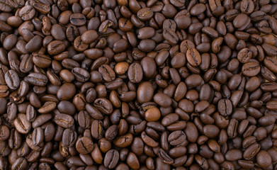 coffee beans pattern