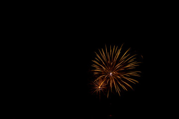 Fototapeta premium Cave City Fourth of July Fire Work Celebration Kentucky