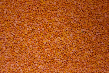 Texture of pea groats