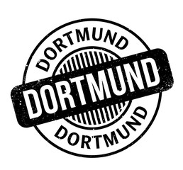 Dortmund rubber stamp. Grunge design with dust scratches. Effects can be easily removed for a clean, crisp look. Color is easily changed.