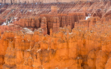 Bryce Canyon National Park, Utah, Hoodoos, Spires Pinnacles, Red Rock