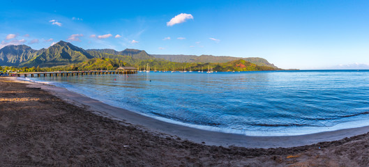 Hanalei Bay Panorama
