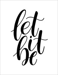 let it be