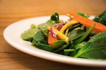 Honey and Sesame Salad