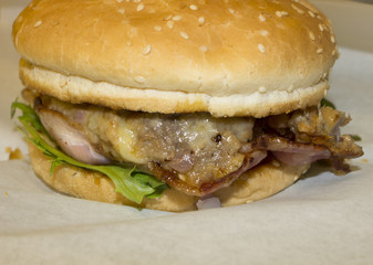 Cheesy Burger