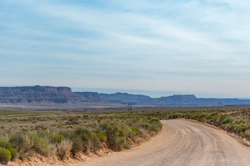 Dirt Road Through Utah Wilderness