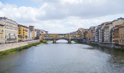 River Arno in the city of Florence
