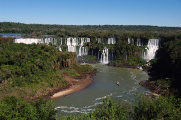 Fototapeta na wymiar Chutes d'Iguazu, côté brésilien - 3