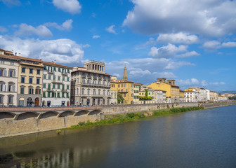 River Arno in the city of Florence