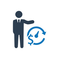 Business Budget Plan Icon