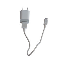 Usb cable isolated on white background