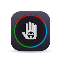 Obraz premium Dark MultiColor Web Button