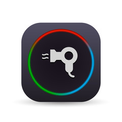 Dark MultiColor Web Button