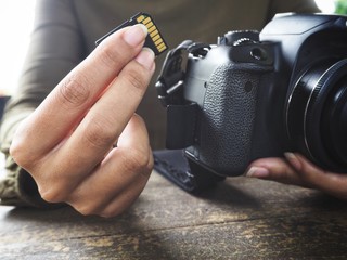 SD Card with camera