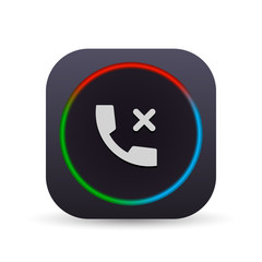Obraz premium Dark MultiColor Web Button