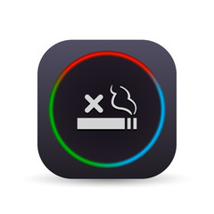 Dark MultiColor Web Button