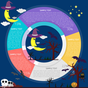 Halloween Night Infographic