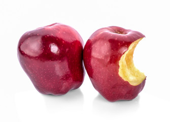 apple on white background