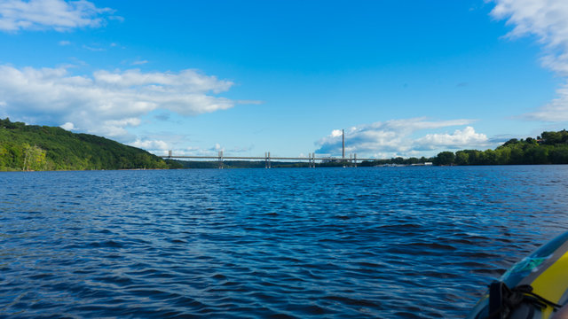 St Croix Crossing From The Water