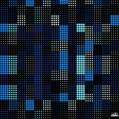 Abstract square pixel mosaic background. Eps10 Vector illustration