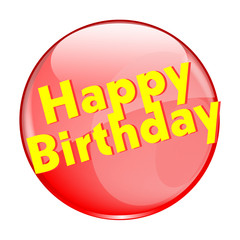 Happy Birthday - clip-art vector illustration