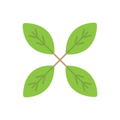 Fototapeta na wymiar green leaf logo