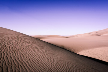 sand dunes in the desert - 172039857