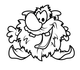 Laughing Dwarf Leprechaun Character