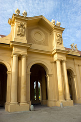 Entrance gate to Lednice Chateau
