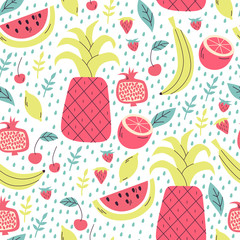 Fruit Seamless Pattern.