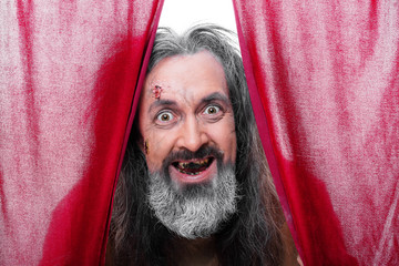 Zahnloser Mann
