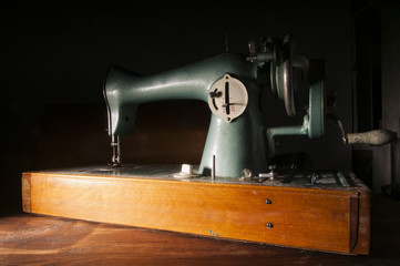 Old sewing machine