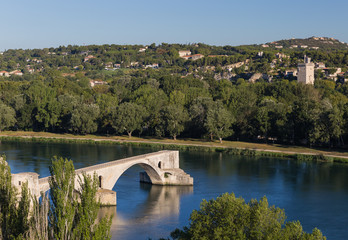 Famous bridge in Avignon - Provence France