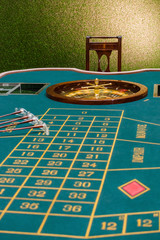 Roulette table in the casino © Nikolai Sorokin