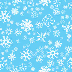 Pattern seamless snowflake